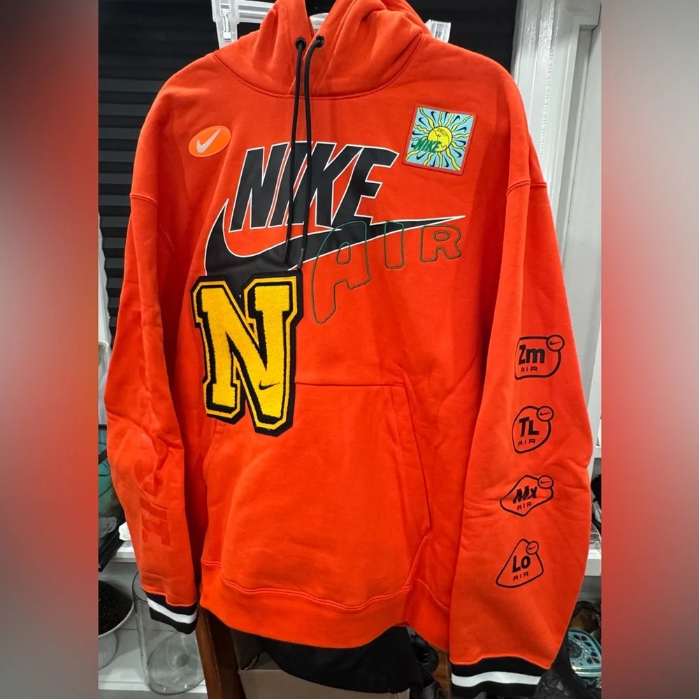 NIKE ELEMENTS HOODIE & SWEATPANTS SET ULTRA RARE ORANGE COLOR-WAY BRAND NEW NWT - Picture 14 of 16